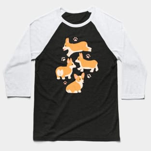 Cute Corgis Baseball T-Shirt